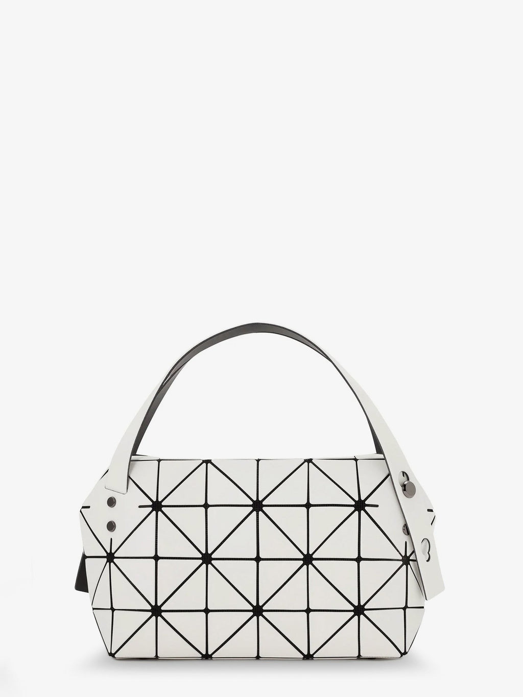 Bao Bao Issey Miyake Women's Boston Pvc Handbag White