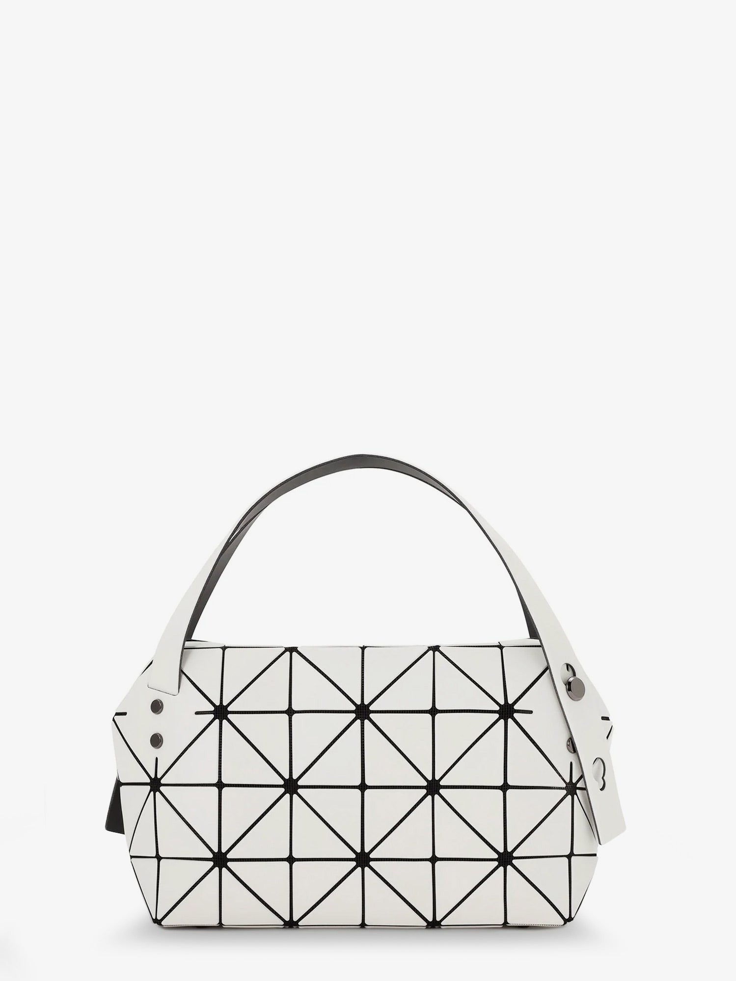Bao Bao Issey Miyake Women's Boston Pvc Handbag White