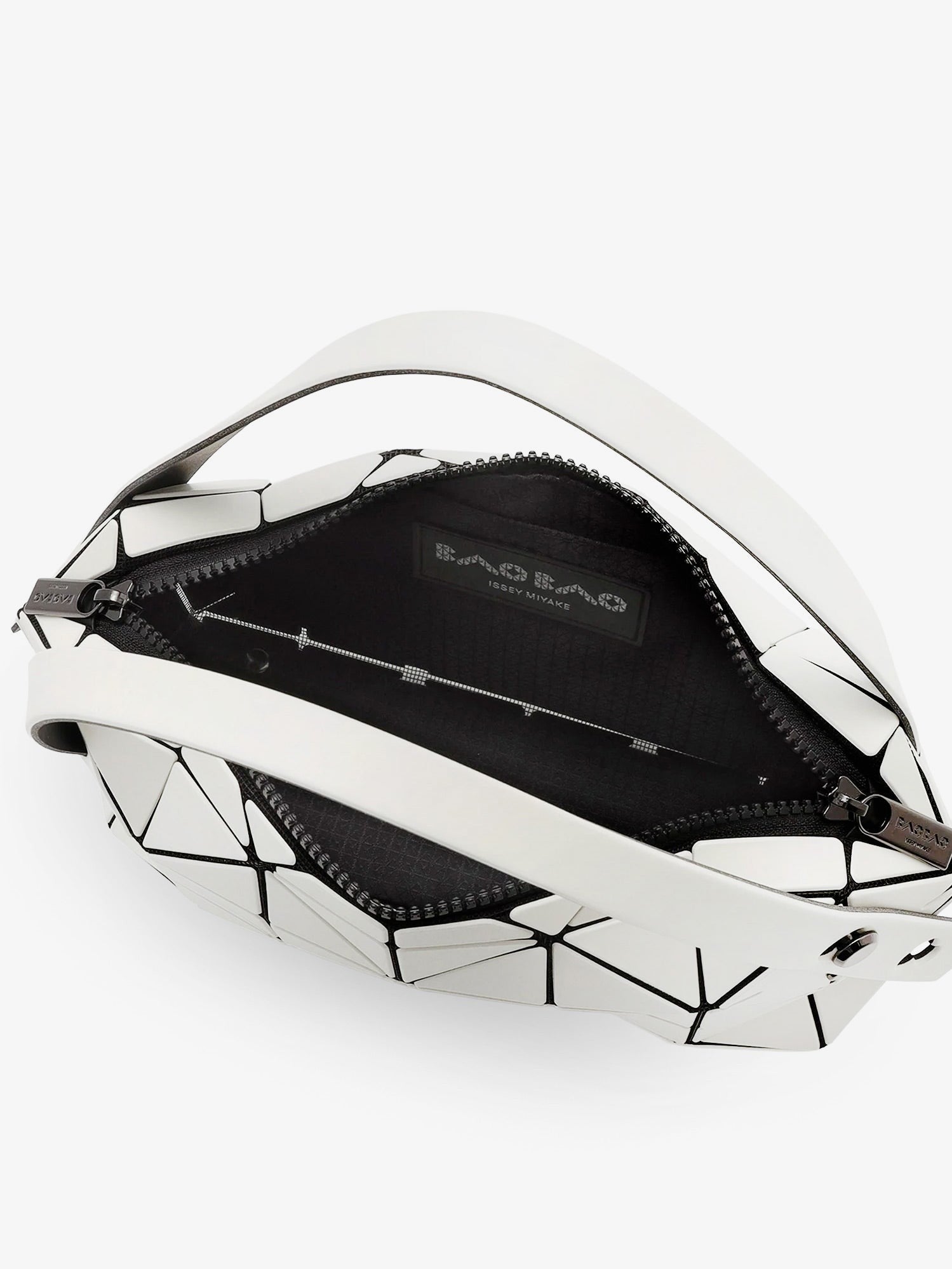 Bao Bao Issey Miyake Women's Boston Pvc Handbag White