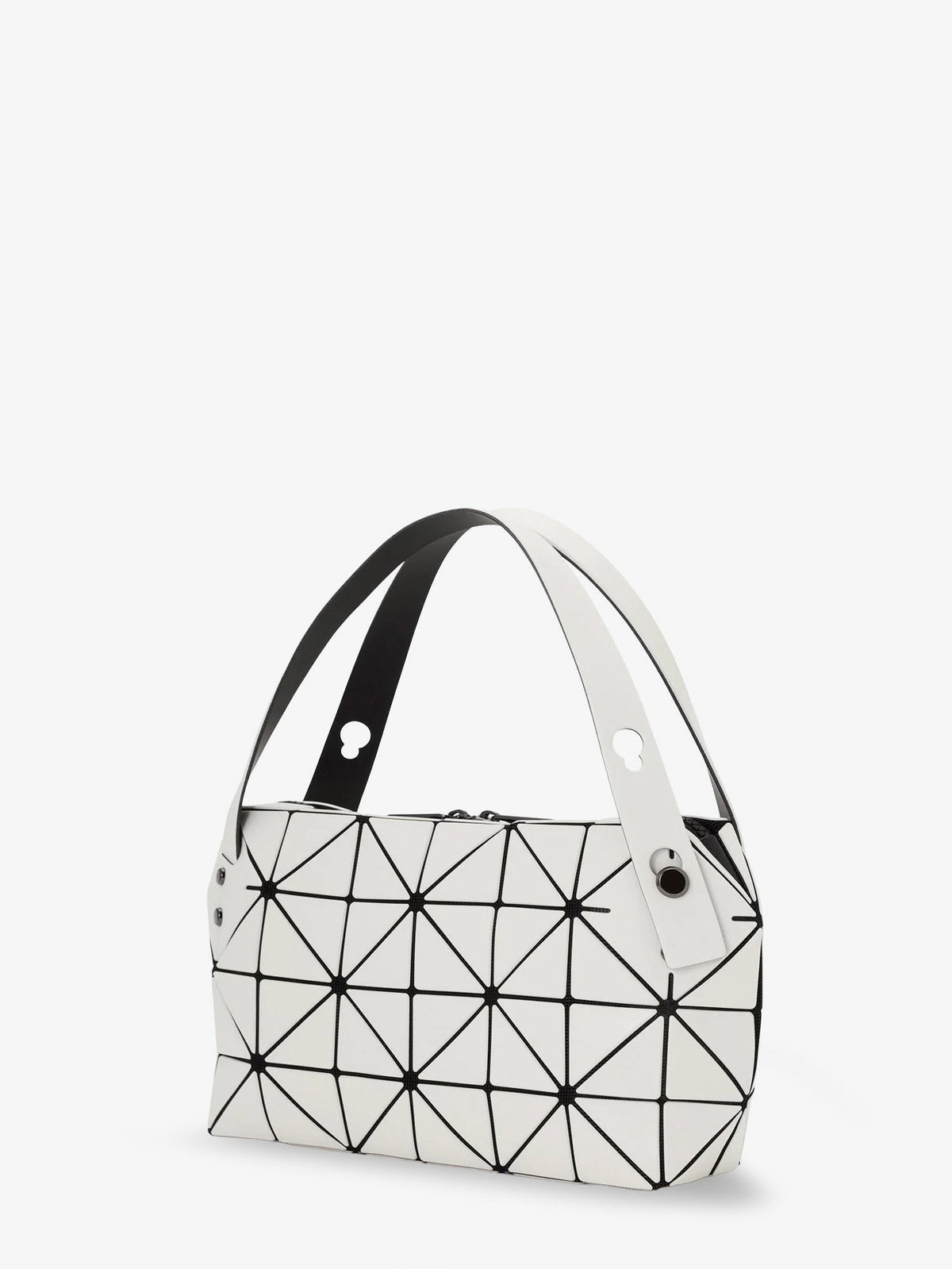 Bao Bao Issey Miyake Women's Boston Pvc Handbag White, view 3