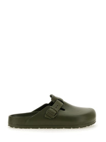 Birkenstock Unisex Boston Sabot in Eva Brown