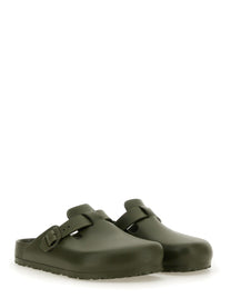 Birkenstock Unisex Boston Sabot in Eva Brown