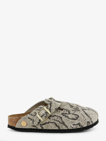 Birkenstock Women's Boston Suede Sabot White