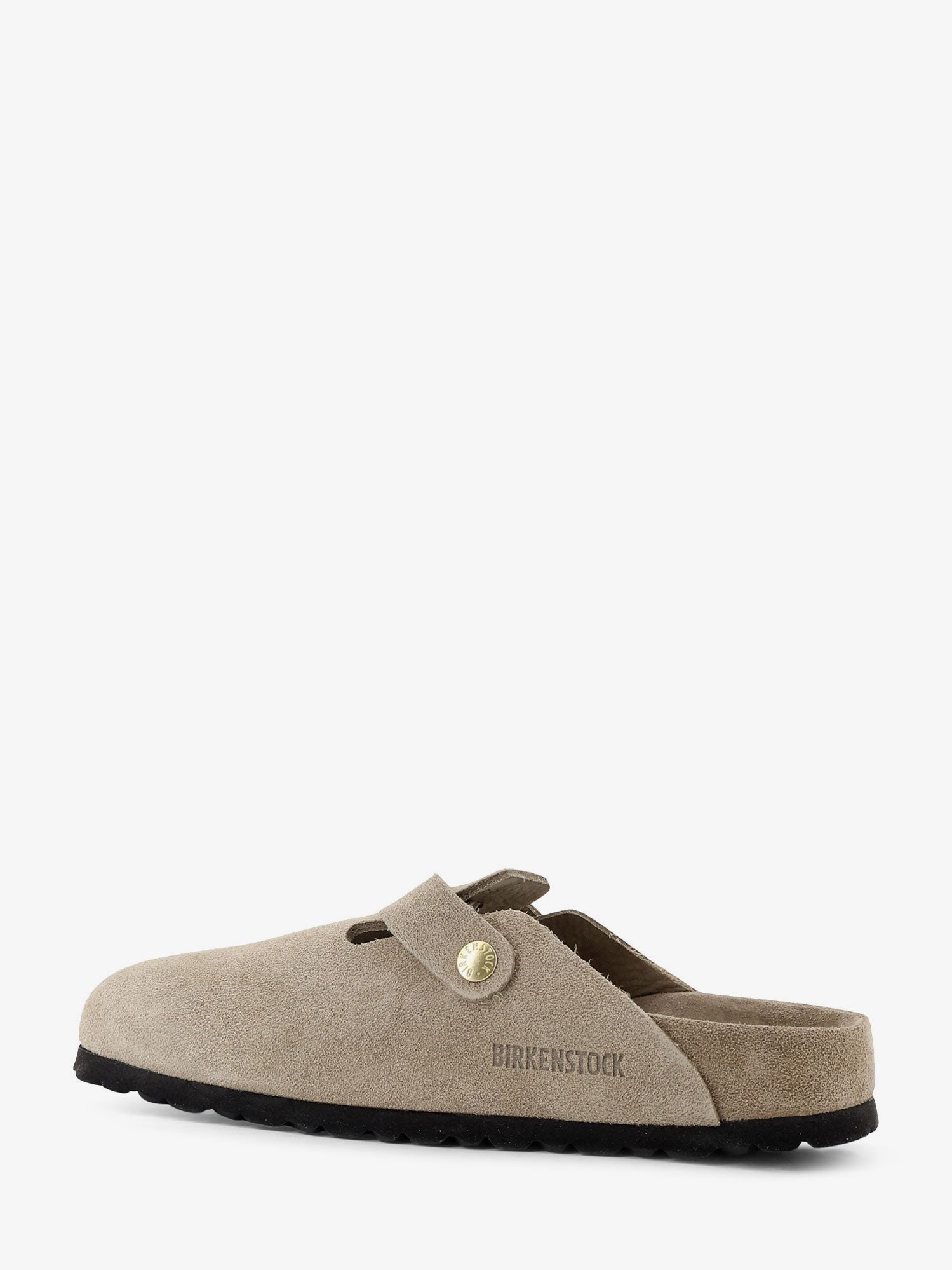 Birkenstock Women's Boston Suede Sandals Beige