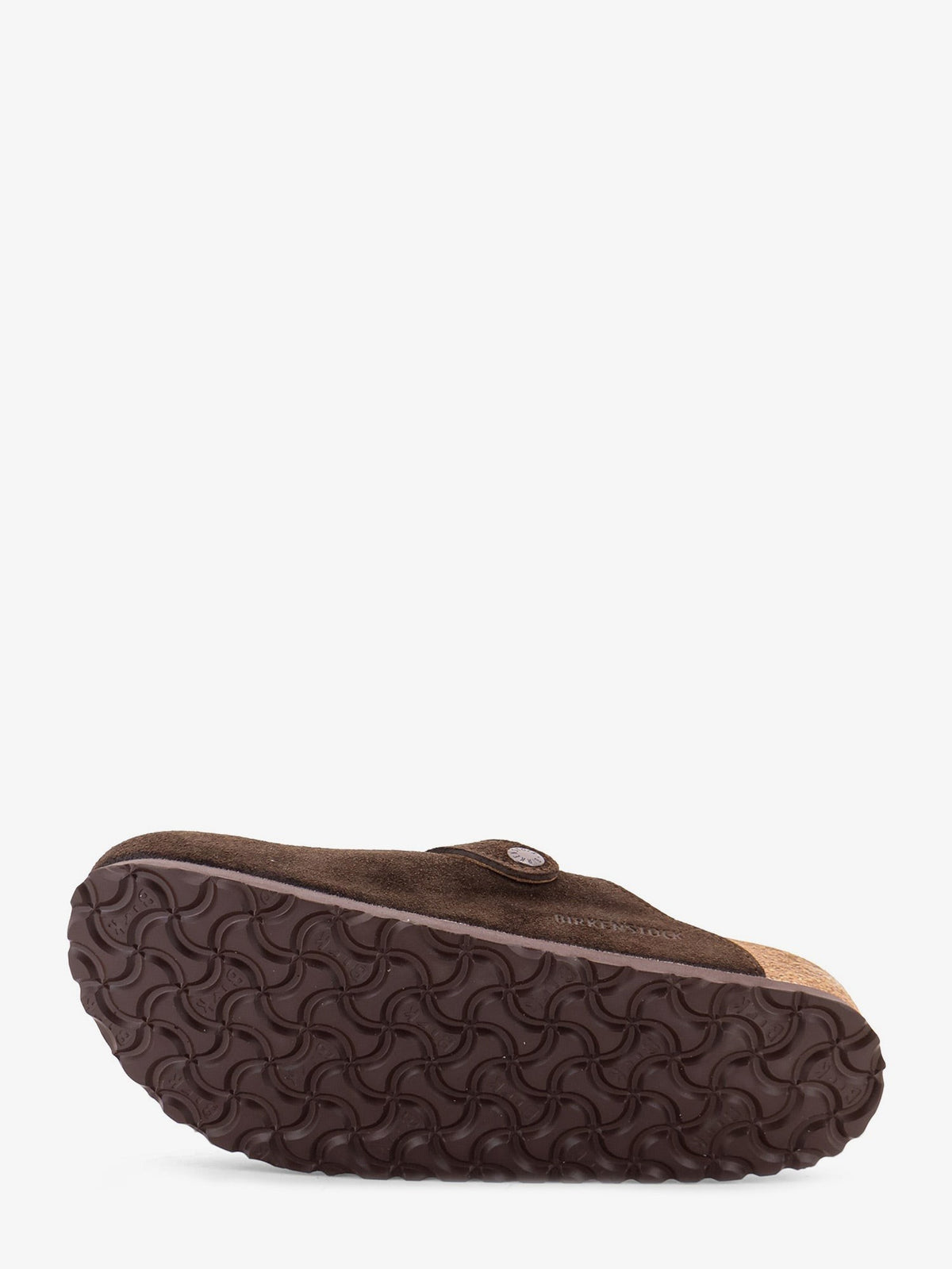 Birkenstock Unisex Boston VL Shearling Suede Clog Mocca