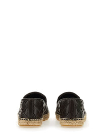 Bottega Veneta - Bottega Veneta Leather Espadrille - Men’s Shoes
