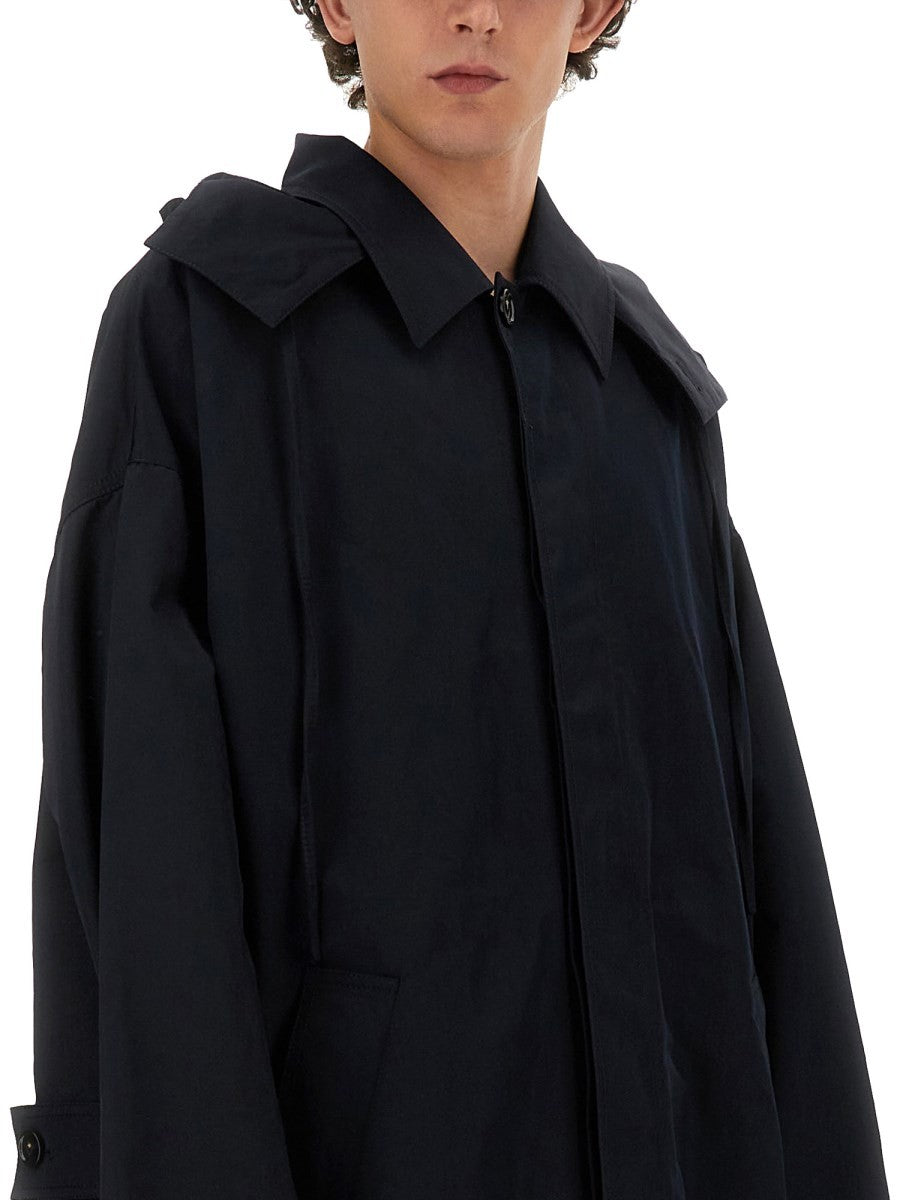 Bottega Veneta - Hooded Trench Coat - Home-&gt;Man-&gt;Clothing-&gt;TRENCHES AND COATS