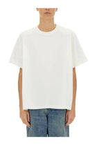 Bottega Veneta Men's Checkered Shirt Made of Soft Cotton Jersey White