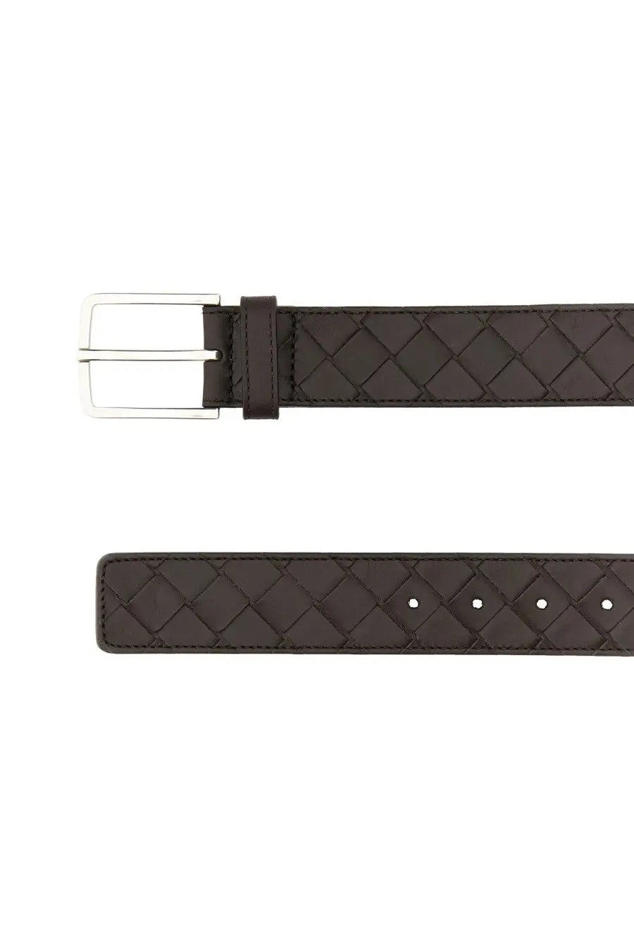 Bottega Veneta Men's Leather Belt Brown, view 2