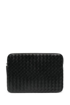 Bottega Veneta Men's Document Holder Getaway Black