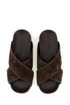 Bottega Veneta Men's Sandal Tarik Brown, view 6