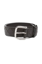 Bottega Veneta Men's Weave Belt Brown