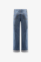 Bottega Veneta Men's Wide Leg Jeans Blue, view 4