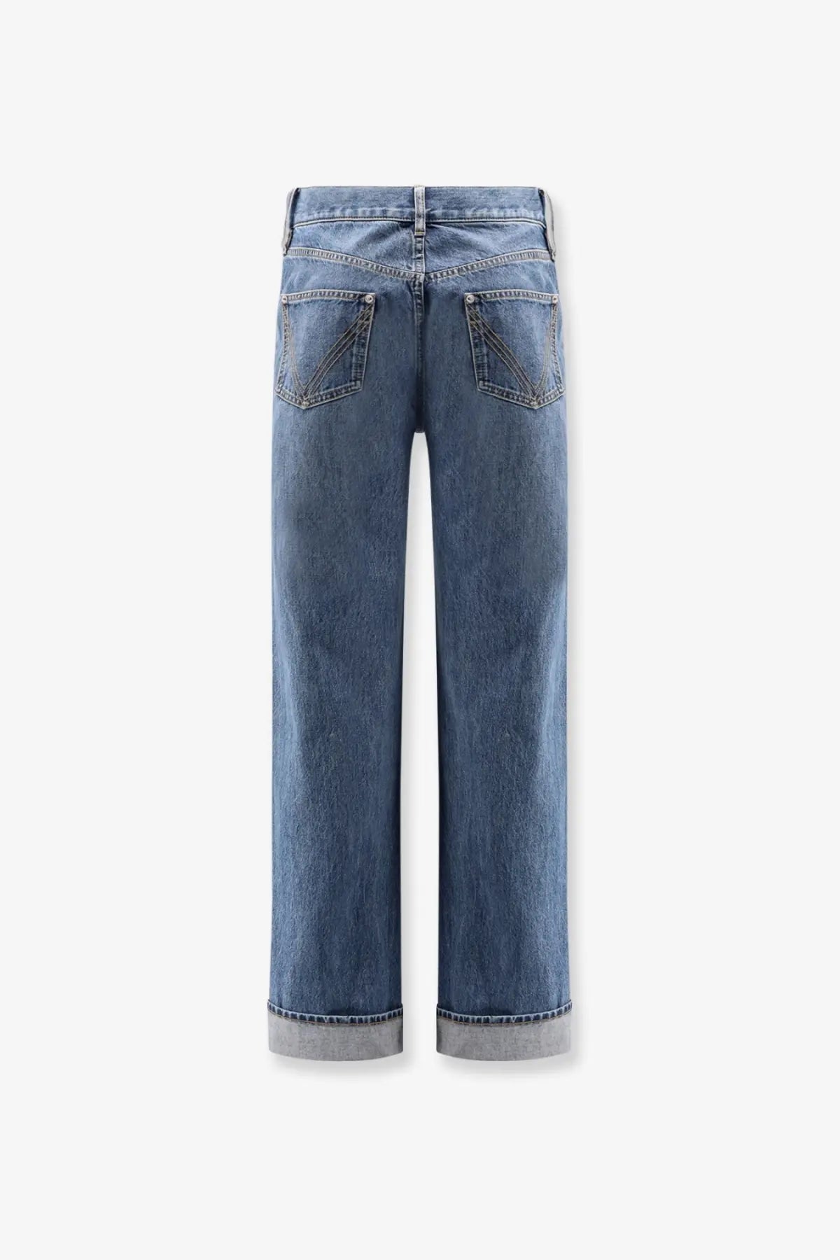 Bottega Veneta Men's Wide Leg Jeans Blue, view 4