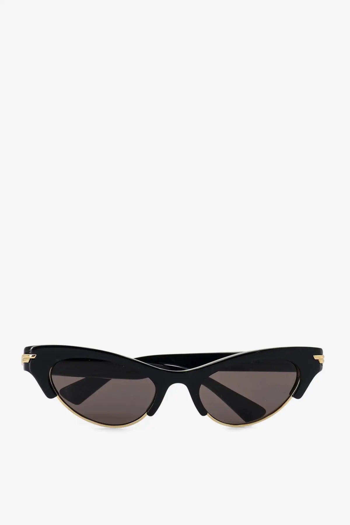 Bottega Veneta Women's Angle Acetate Sunglasses Black