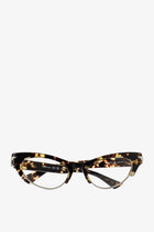 Bottega Veneta Women's Angle Acetate Sunglasses Brown