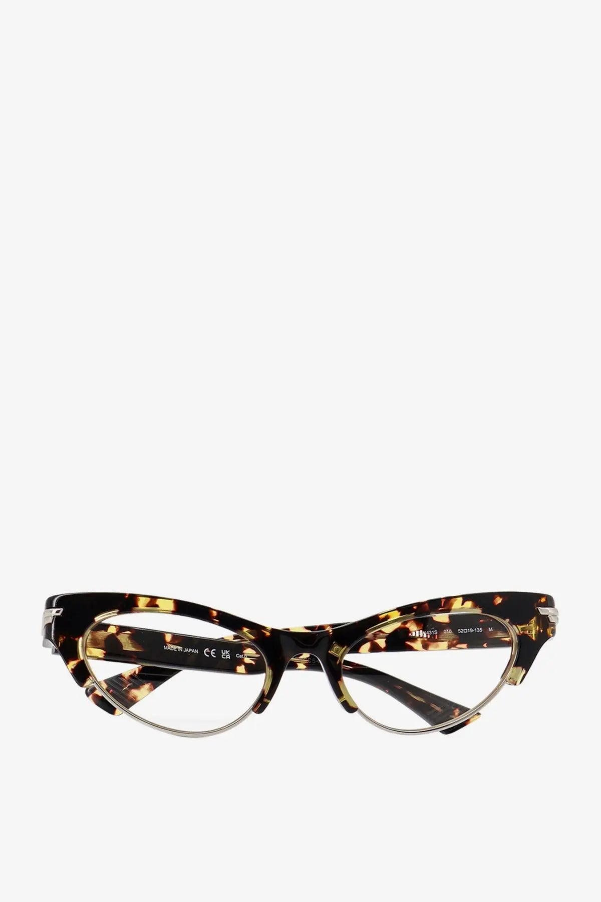 Bottega Veneta Women's Angle Acetate Sunglasses Brown