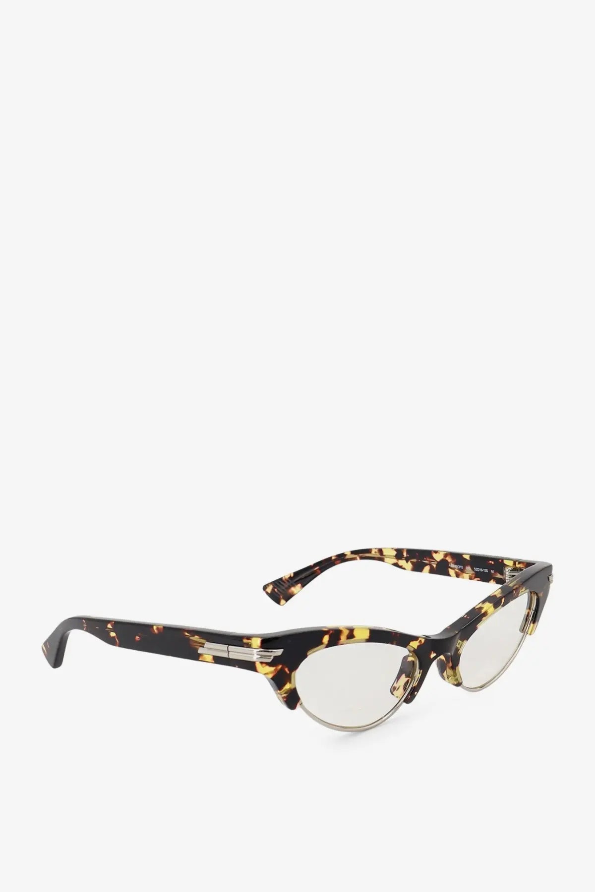 Bottega Veneta Women's Angle Acetate Sunglasses Brown, view 2