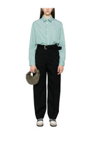 Bottega Veneta Women's Belted Pants Black, view 2