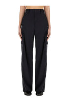 Bottega Veneta Women's Cargo Pants Blue