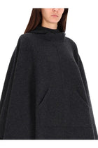 Bottega Veneta Women's Cashmere Coat Grey, view 4