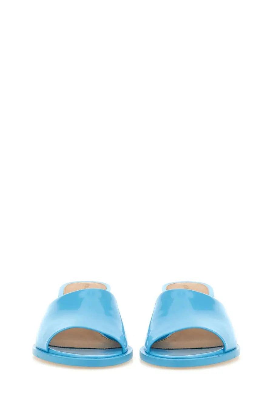 Bottega Veneta Women's Mule Cha Cha Blue, view 4