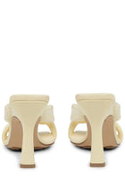 Bottega Veneta Women's Riva Sandals Beige, view 6