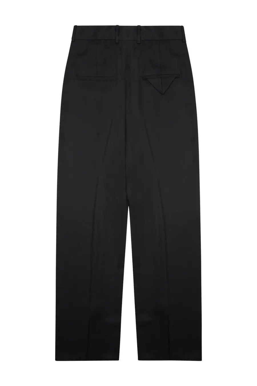 Bottega Veneta Women's Silk Blend Tailored Pants Black, view 2