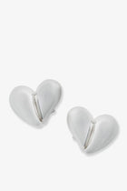 Bottega Veneta Women's Silver Earrings Silver, view 3