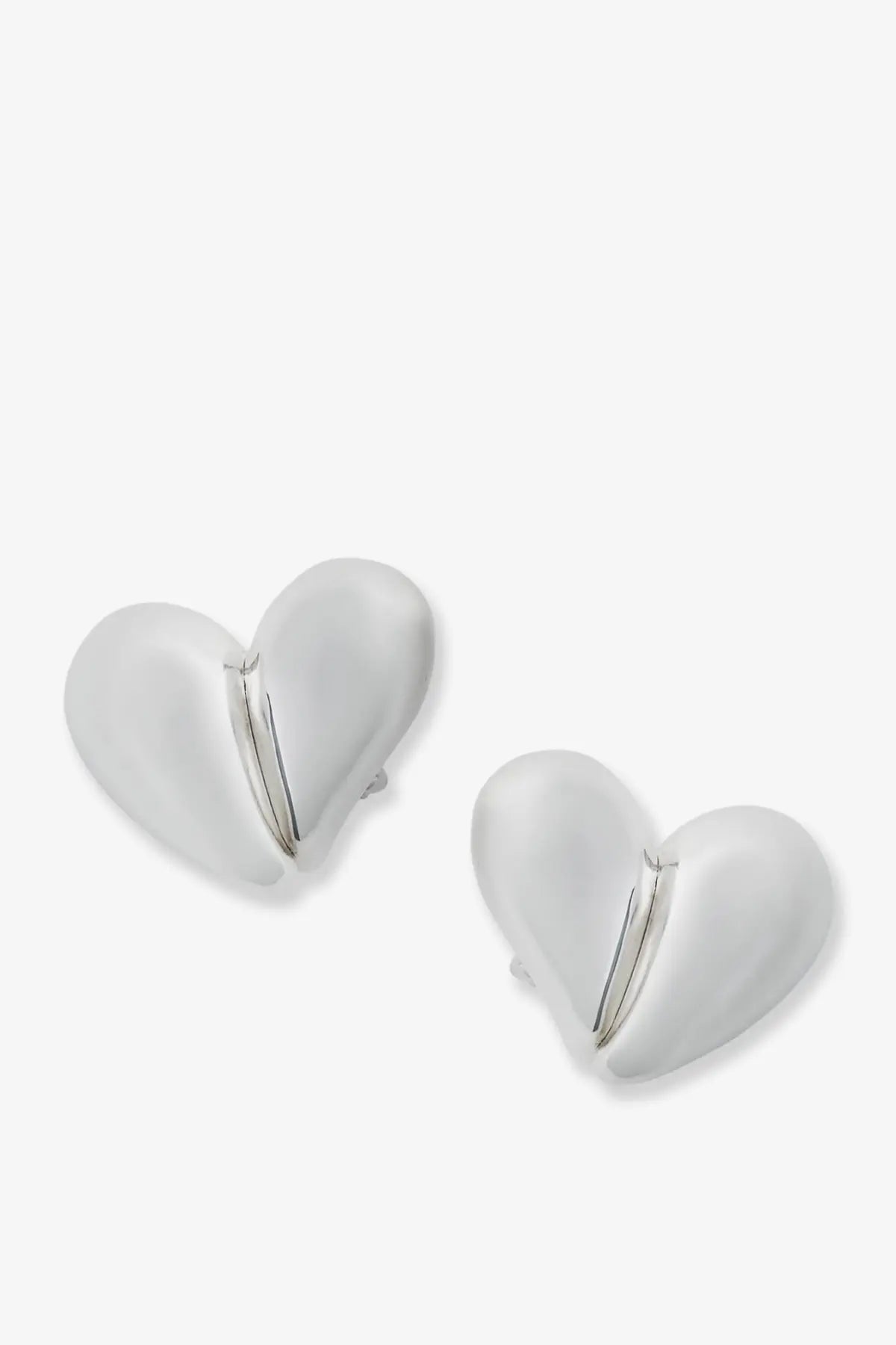 Bottega Veneta Women's Silver Earrings Silver, view 3