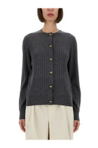 Bottega Veneta Women's Wool Cardigan Grey
