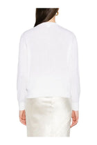 Bottega Veneta Women's Wool Cardigan White, view 4