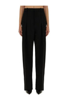 Bottega Veneta Women's Wool Pants Black