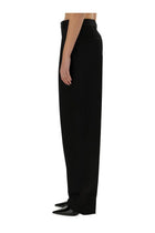 Bottega Veneta Women's Wool Pants Black, view 4