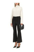 Bottega Veneta Women's Wool Pants Black, view 2