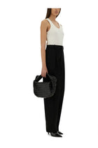 Bottega Veneta Women's Wool Pants Black, view 2