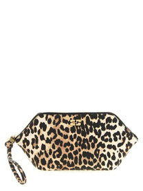 Ganni Bou Make up Beauty Case Brown