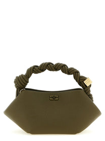 Ganni Bou Mini Handbag Green