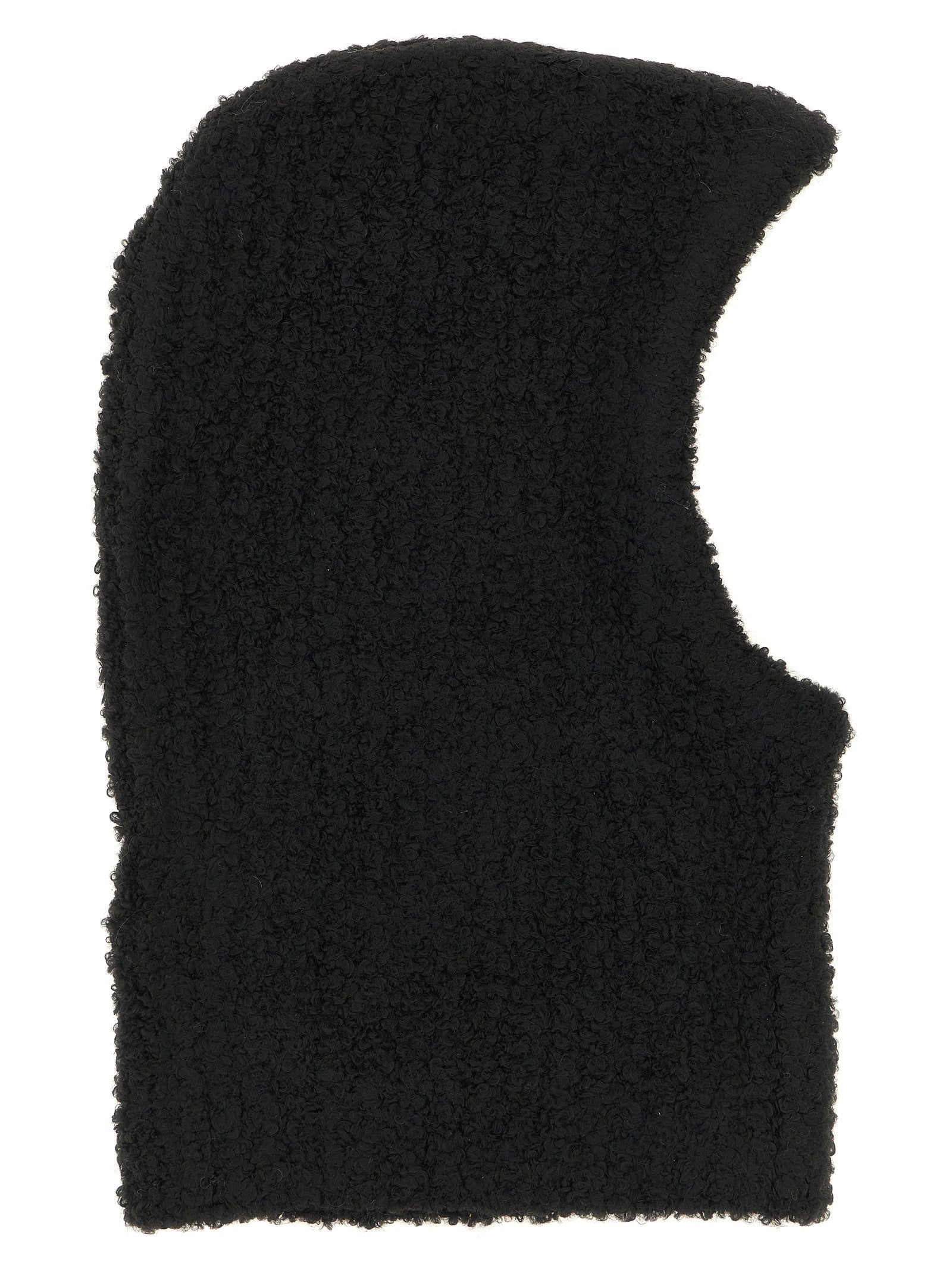 MM6 Maison Margiela Bouclé Balaclava Black