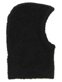 MM6 Maison Margiela Bouclé Balaclava Black