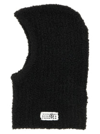 MM6 Maison Margiela Bouclé Balaclava Black