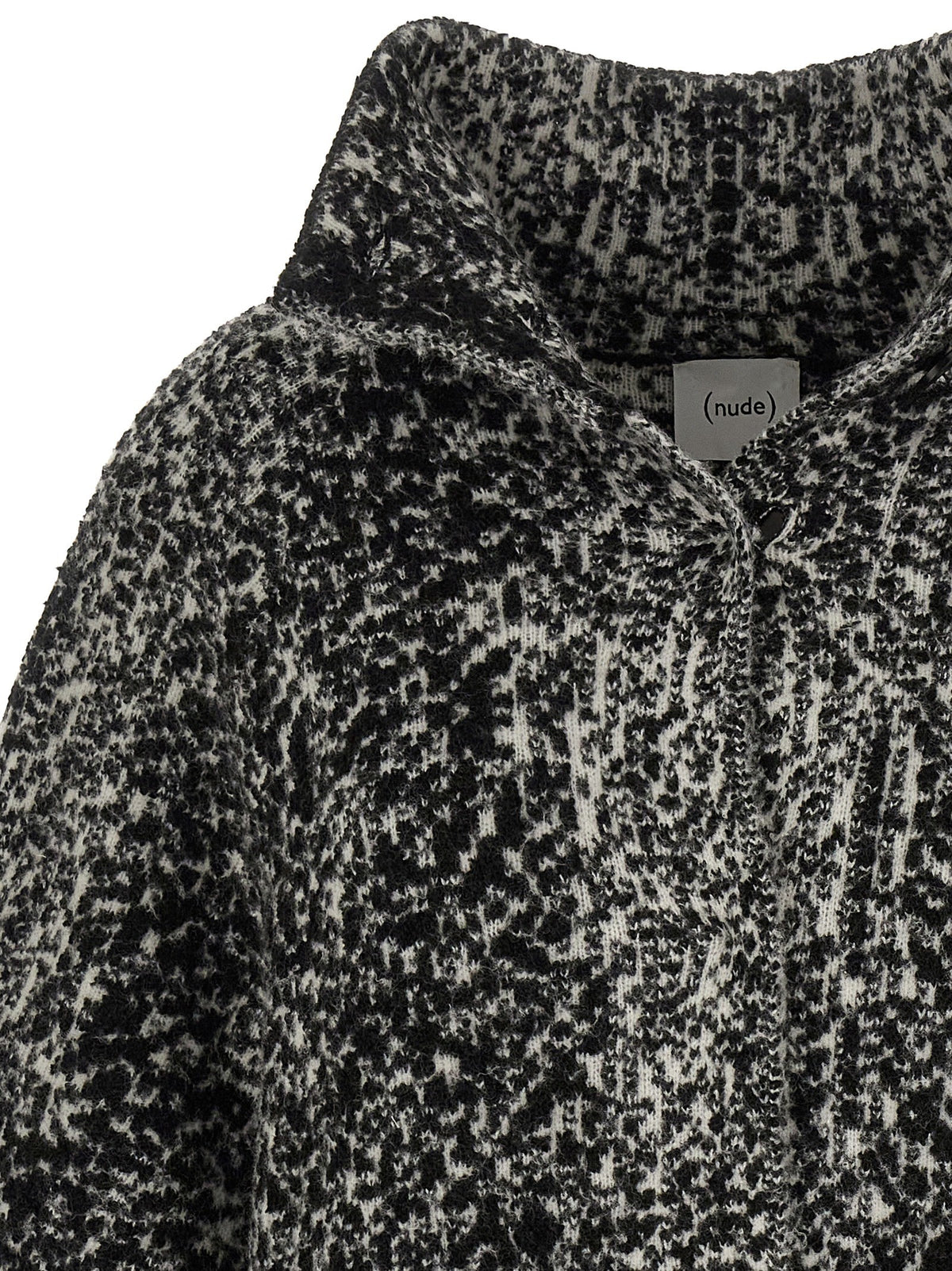 Nude Lucy Bouclé Coat White, view 3