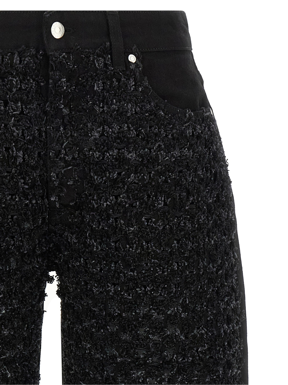 Stella McCartney Bouclé Jeans Black