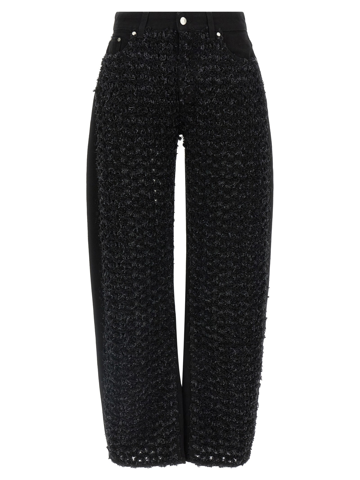 Stella McCartney Bouclé Jeans Black