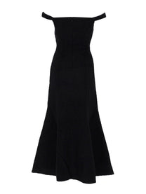 self-portrait Women's Boucle Midi Dress Black