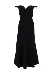 self-portrait Women's Boucle Midi Dress Black