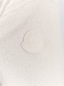 Moncler Women's Bouclé Nylon Jacket White