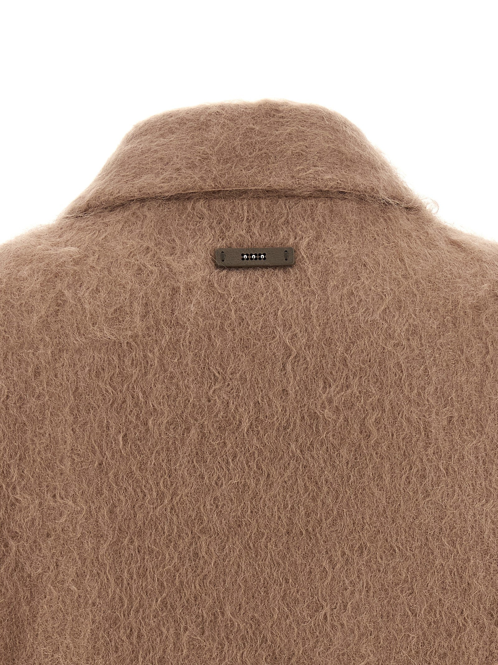 Peserico Bouclé Overshirt Beige
