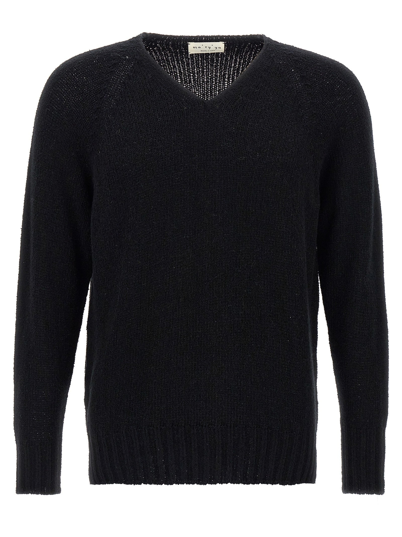 ma' ry' ya Bouclé Sweater Black