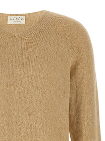 ma' ry' ya Bouclé Sweater Beige